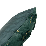 Clayre &amp; Eef   | Kussen gevuld Groen 45x45x4 cm | KG023.133