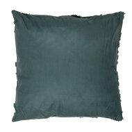 Clayre &amp; Eef   | Kussen gevuld Groen 45x45x4 cm | KG023.133