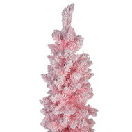 Clayre &amp; Eef   | Kunstkerstboom Roze Wit 30x30x120 cm | 50899S