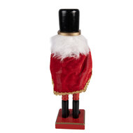 Clayre &amp; Eef   | Decoratie notenkraker Rood Groen 7x6x25 cm | 6H2479