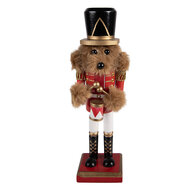 Clayre &amp; Eef   | Decoratie notenkraker Rood Bruin 9x8x25 cm | 6H2480