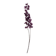 Clayre &amp; Eef   | Decoratie tak met bloemen Paars Bruin 10x10x110 cm | 5PL0274PA