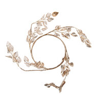 Clayre &amp; Eef   | Decoratie Krans Goudkleurig &Oslash; 15x2 cm | 66640