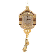 Clayre &amp; Eef   | Kersthanger Goudkleurig Zilverkleurig 6x4x15 cm | 6GL5415