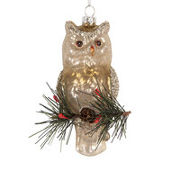 Clayre &amp; Eef   | Kersthanger Goudkleurig Zilverkleurig 6x5x13 cm | 6GL5427