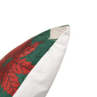 Clayre &amp; Eef   | Kussenhoes Beige Groen 45x45 cm | KT021.450