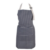 Clayre &amp; Eef   | Keukenschort Blauw Wit 69x68 cm | KT041.063