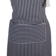 Clayre &amp; Eef   | Keukenschort Blauw Wit 69x68 cm | KT041.063