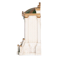 Clayre &amp; Eef   | Muziekdoos met LED Groen Goudkleurig 22x11x23 cm / 3xAA | 6PR6186