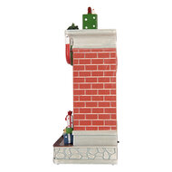 Clayre &amp; Eef   | Muziekdoos met LED Rood Grijs 18x10x25 cm / 3xAA | 6PR6206