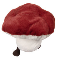 Clayre &amp; Eef   | Kussen gevuld Beige Rood 40x40x40 cm | KG035.061