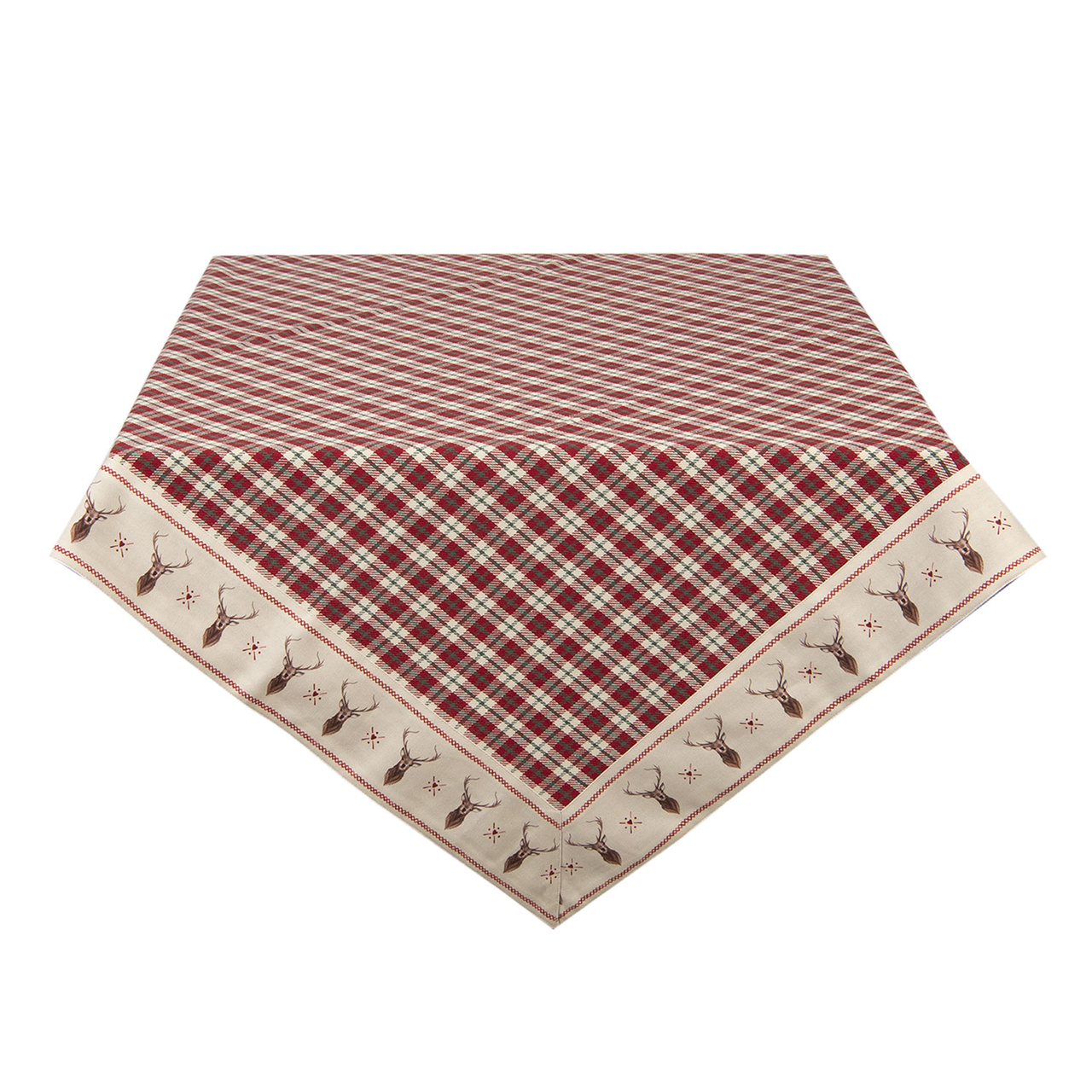 Tafelkleed 150*150 cm Meerkleurig | COL15 | Clayre & Eef