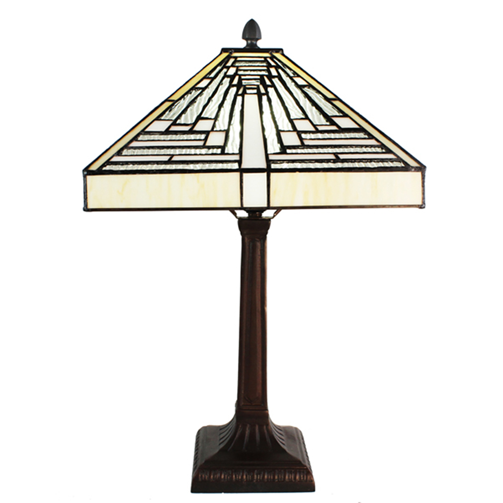Clayre & Eef   | Tiffany Tafellamp 31x31x48 cm E27/max 1x60W | 5LL-6286