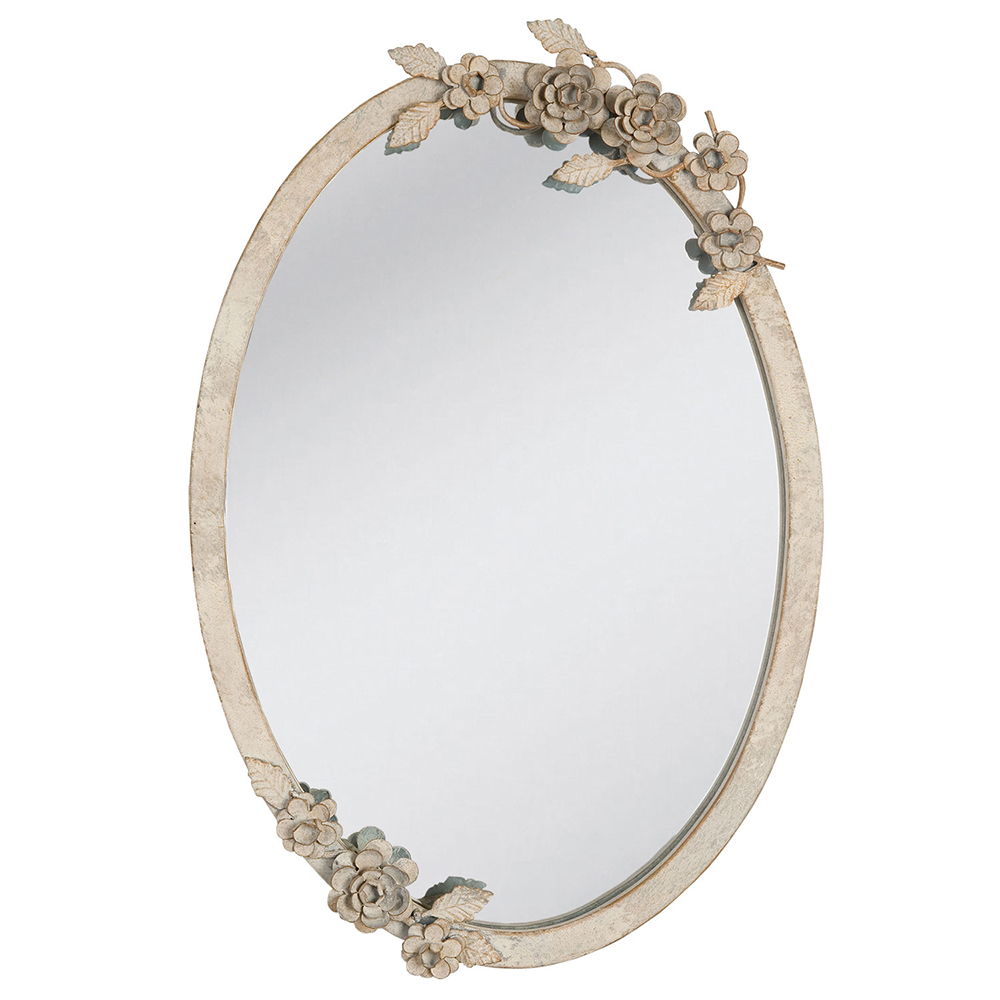 Clayre & Eef   | Wandspiegel Beige 35x3x51 cm | 42S125