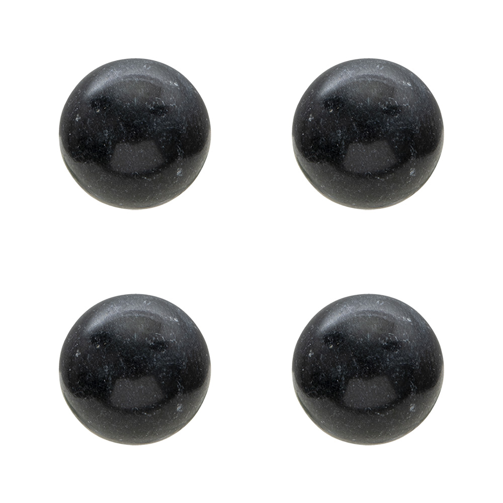 Clayre & Eef   | Deurknop Zwart ø 3x3 cm / S4 cm | 64979
