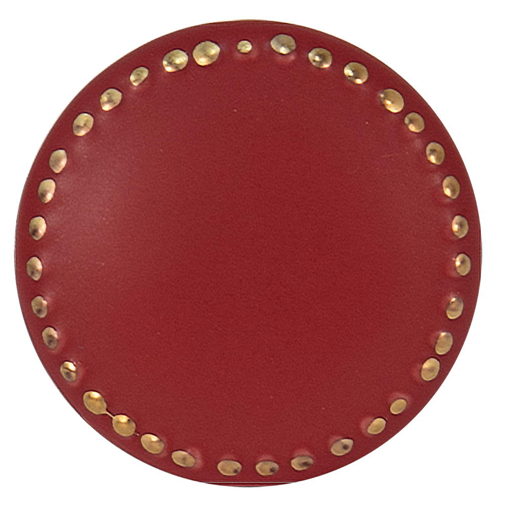 Clayre & Eef   | Deurknop Rood ø 4x3 cm / S3 cm | 65062