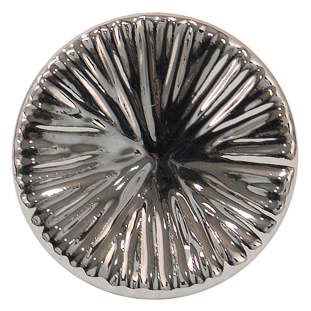Clayre & Eef   | Deurknop Zilverkleurig ø 4x3 cm / S3 cm | 65066
