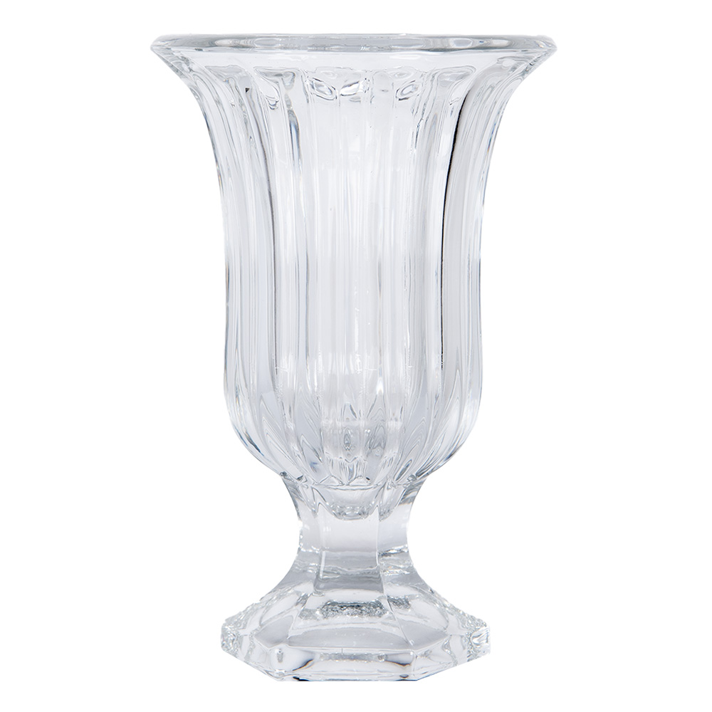 Clayre & Eef   | Vazen Glas Transparant  ø 12x19 cm | 6GL5029