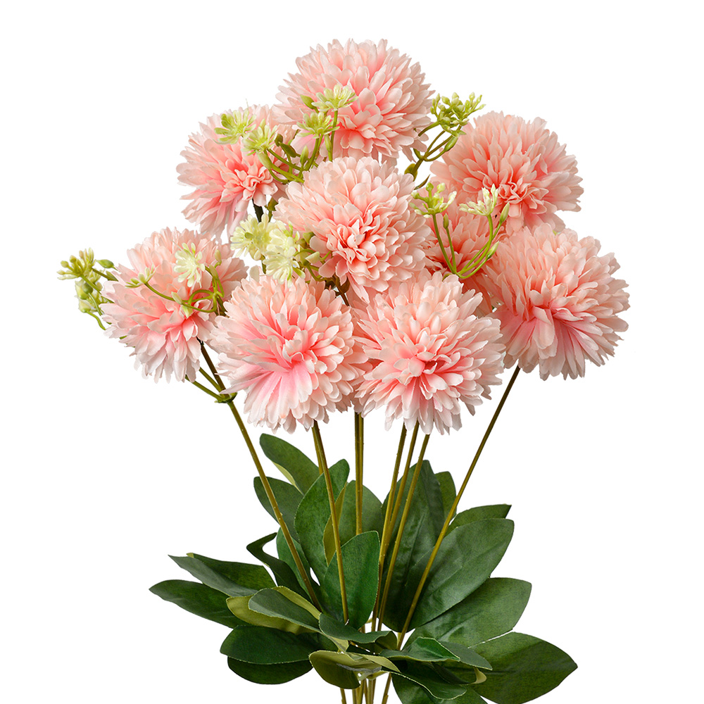 Clayre & Eef   | Kunstbloem Roze Groen 10x15x45 cm | 6PL0376