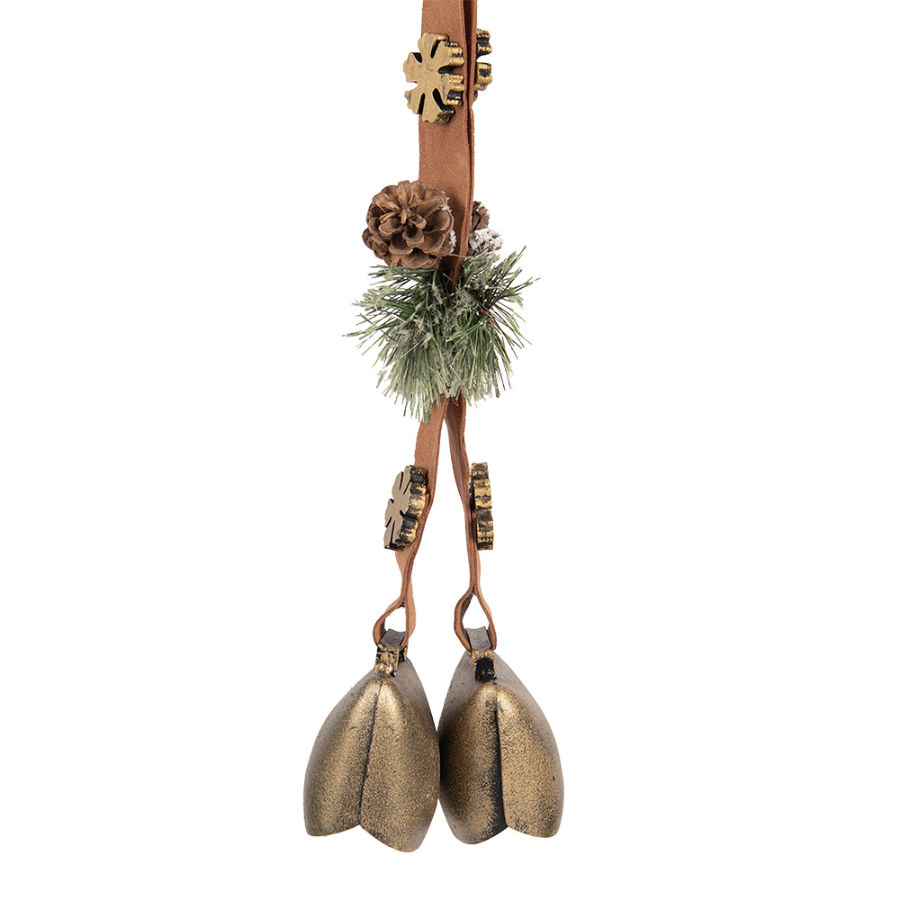 Clayre & Eef   | Bel Bruin Groen 8x12x50 cm | 6Y5720