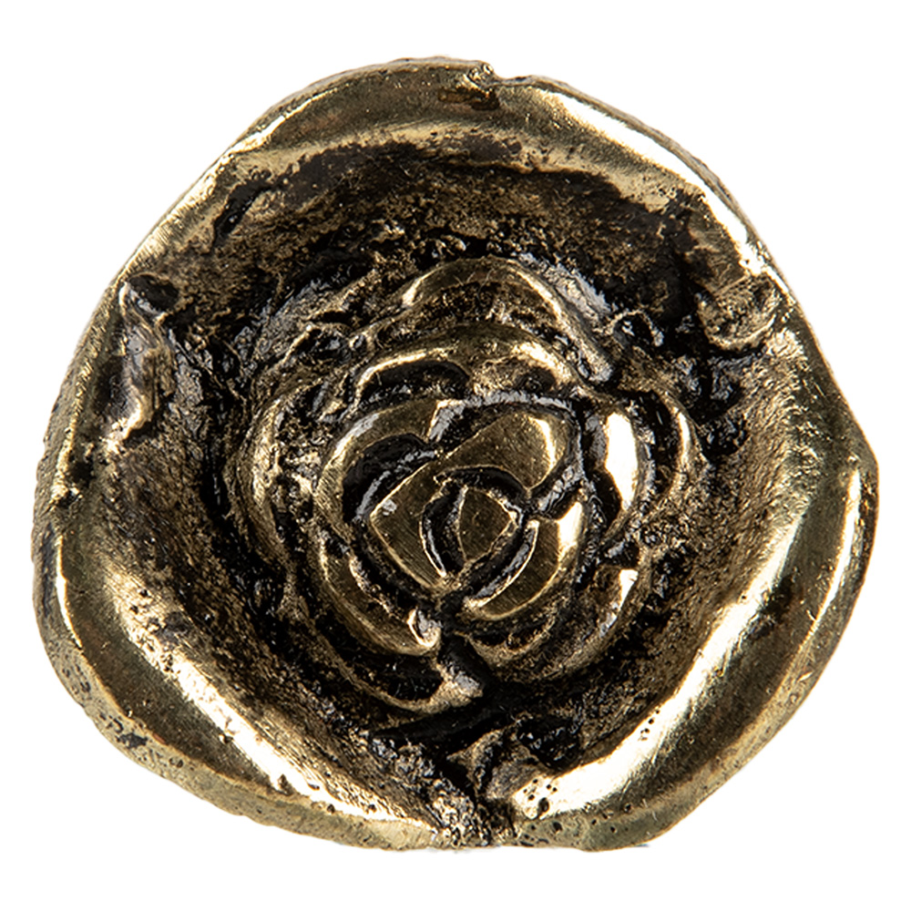 Clayre & Eef   | Deurknop Goudkleurig ø 3x3 cm / S3 cm | 66060