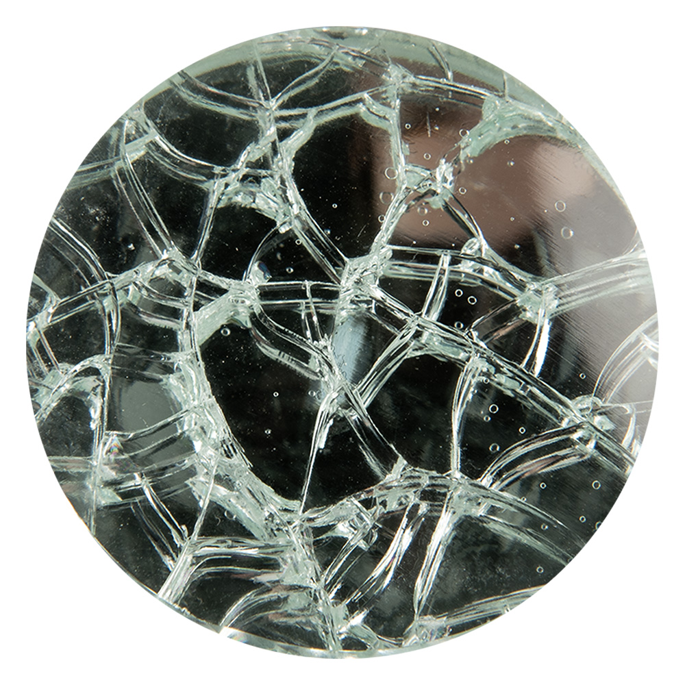 Clayre & Eef   | Deurknop Transparant ø 4x3 cm / S3 cm | 66061