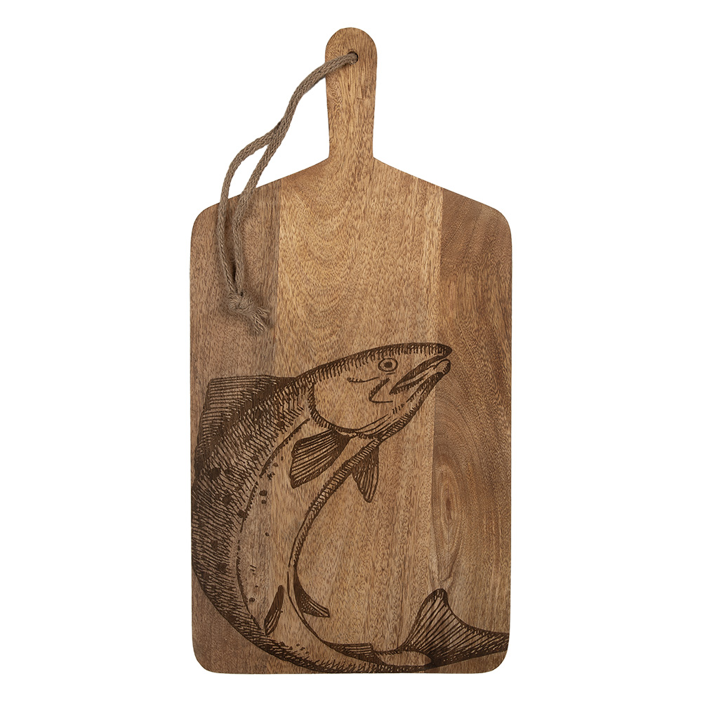 Clayre & Eef   | Decoratie Snijplank Bruin 25x2x50 cm | 6H2391
