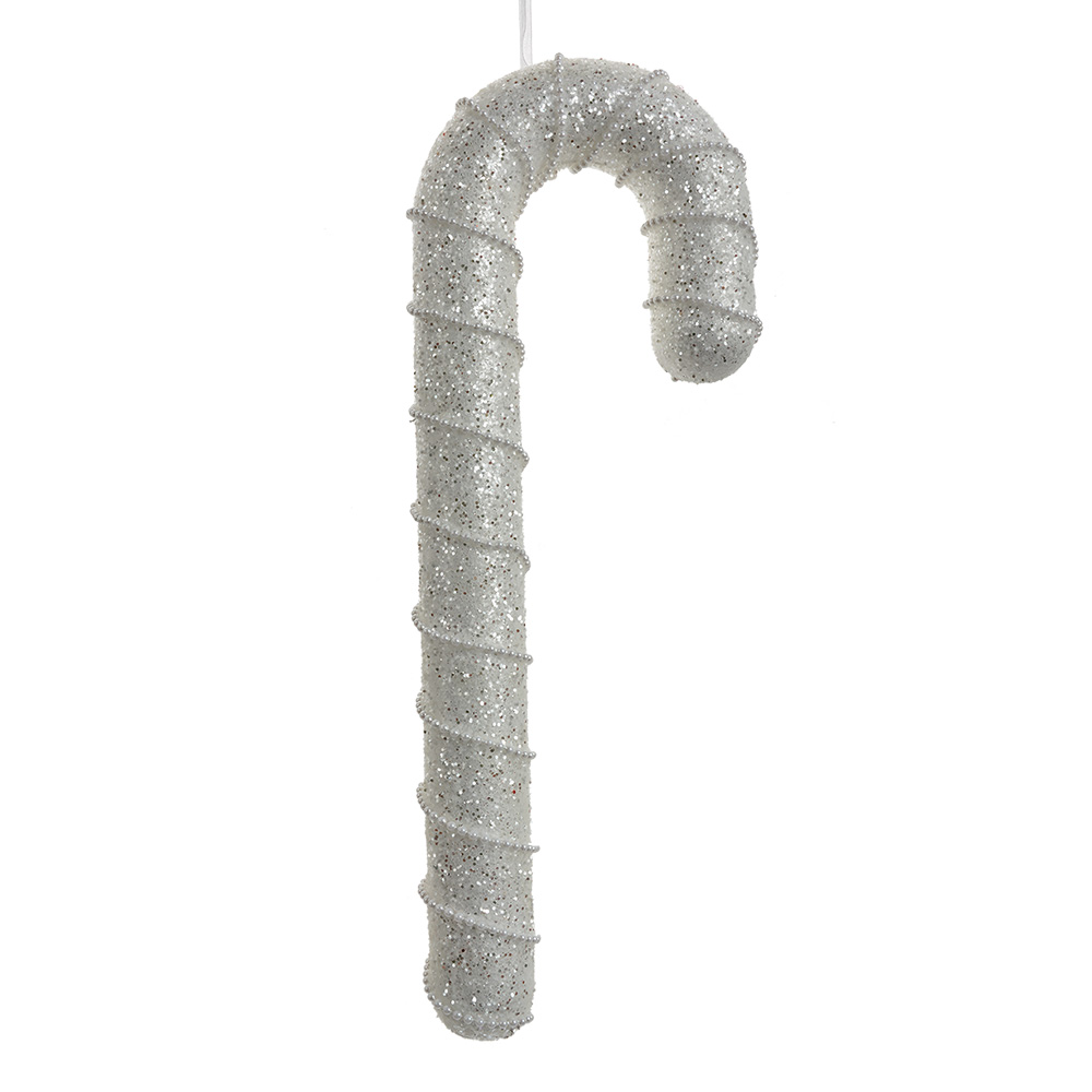 Clayre & Eef   | Decoratie hanger Zuurstok Wit 12x4x33 cm | 66184
