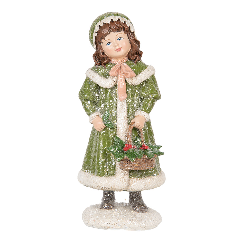 Clayre & Eef   | Decoratie Kind Roze 8x9x18 cm | 6PR5687
