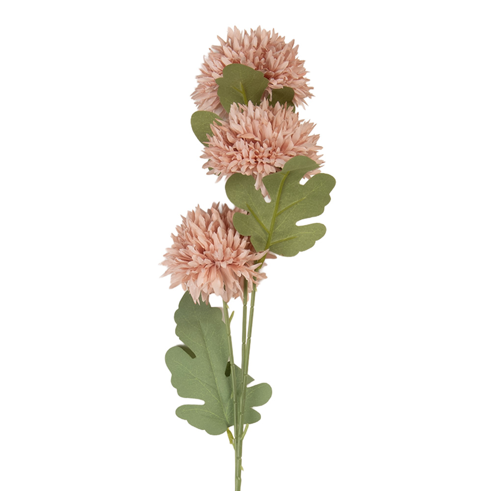 Clayre & Eef   | Decoratie tak met bloemen Roze Groen 10x8x64 cm | 6PL0397P