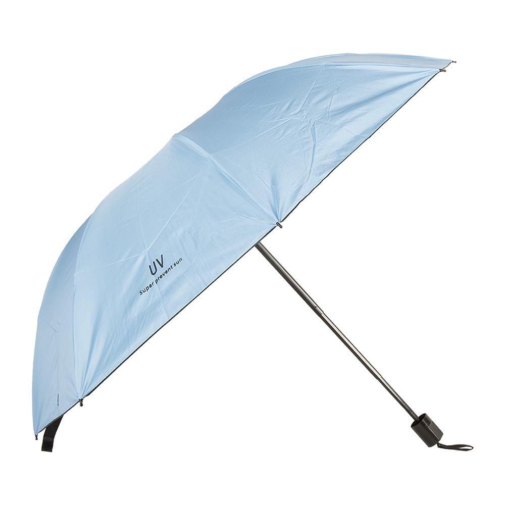 Clayre & Eef   | Paraplu Volwassenen Blauw ø 95x67 cm | JZUM0091LBL