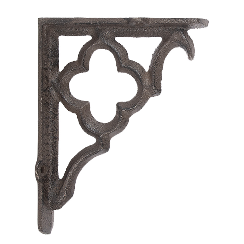 Clayre & Eef   | Hoekijzer Bruin 4x13x16 cm | 6Y5758