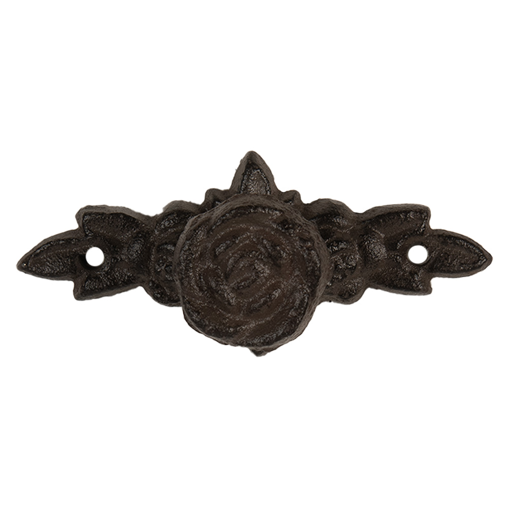 Clayre & Eef   | Handgreep Bruin 10x4x3 cm | 6Y5765
