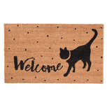 Clayre & Eef | Deurmat Binnen Kat Bruin 75x45x1 cm | MC136 Clayre & Eef | Deurmat Binnen Kat Bruin 75x45x1 cm | MC136