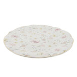 Clayre & Eef | Servies Dinerbord Wit Roze ø 26x2 cm | TWFFP Clayre & Eef | Servies Dinerbord Wit Roze ø 26x2 cm | TWFFP