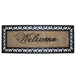Clayre & Eef | Deurmat Binnen Zwart 120x45x2 cm | MC029 Clayre & Eef | Deurmat Binnen Zwart 120x45x2 cm | MC029
