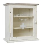 Clayre & Eef | Medicijnkastje Wit 32x18x36 cm | W4H0345M Clayre & Eef | Medicijnkastje Wit 32x18x36 cm | W4H0345M