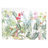 Clayre & Eef | Placemats Set van 6 Groen, Roze, Blauw 48x33 cm | JUB40 Clayre & Eef | Placemats Set van 6 Groen, Roze, Blauw 48x33 cm | JUB40