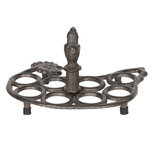 Clayre & Eef   | Eierhouder Bruin 21x16x12 cm | 6Y2998