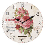 Wandklok ø 34*3 cm / 1*AA Multi | 6KL0587 | Clayre & Eef