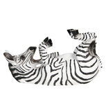 Clayre & Eef   | Wijnrek Zebra Zwart 32x12x18 cm | 6PR2710