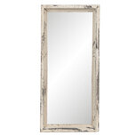 Clayre & Eef   | Wandspiegel Beige 26x4x57 cm | 52S202