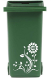Sticker kliko / container bloem met huisnummer | Rosami Decoratiestickers Sticker kliko / container bloem met huisnummer | Rosami Decoratiestickers