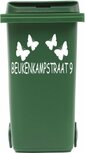 Container sticker straatnaam + nummer vlinders | Rosami Decoratiesticker Container sticker straatnaam + nummer vlinders | Rosami Decoratiesticker