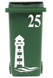 Container stickerset vuurtoren & golven met huisnummer | Rosami Decoratiestickers Container stickerset vuurtoren & golven met huisnummer | Rosami Decoratiestickers