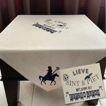 Tafelkleed met naam katoen lieve Sint & Piet welkom bij 100 x 100 cm | Rosami Decoratiestickers Tafelkleed met naam katoen lieve Sint & Piet welkom bij 100 x 100 cm | Rosami Decoratiestickers
