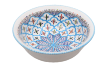 Turquoise blue fine saladier Ø 30 cm | SS.BC.30 | Dishes & Deco