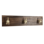 Clayre & Eef | Wandkapstok Bruin 44x8x10 cm | 6H1960 Clayre & Eef | Wandkapstok Bruin 44x8x10 cm | 6H1960