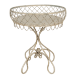 Clayre & Eef   | Bijzettafel Beige ø 55x65 cm | 5Y0813