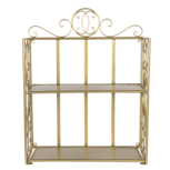 Clayre & Eef | Wandrek Goudkleurig 41x18x53 cm | 6Y2799GO Clayre & Eef | Wandrek Goudkleurig 41x18x53 cm | 6Y2799GO
